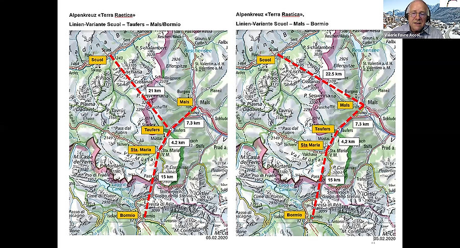 Paul Stopper: Eisenbahnentwicklung im erweiterten Rätischen Dreieck Terra Rätica: Teil 1 Das Alpenkreuz Terra Raetica